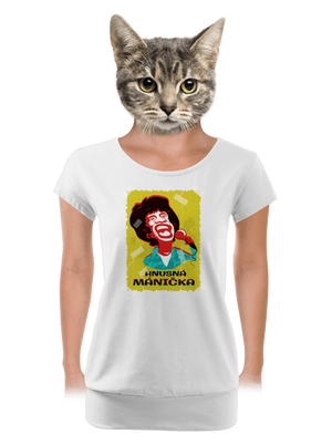 dámske tričko s lemom