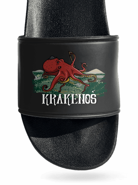 Krakenoš šľapky Black