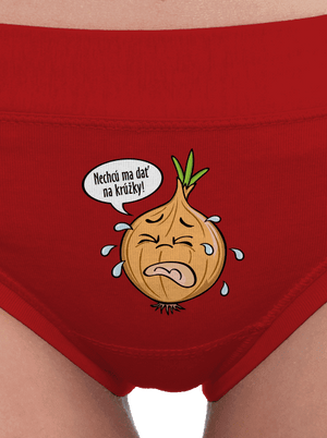 Cibuľa na krúžky dámske nohavičky Red Mal