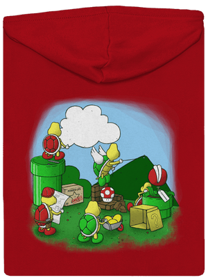 Ako sa stavia nový level? pánska mikina na zips Red