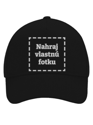 Vlastná potlač šiltovka baseballka Black