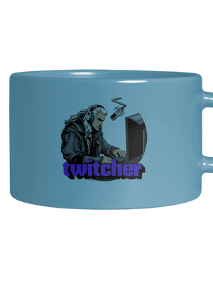 Twitcher hrnček makronka Blue Macaron