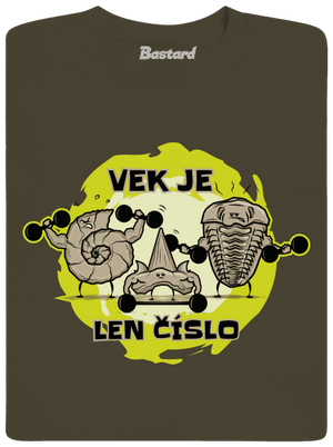 Vek je len číslo pánske dlhý rukáv Urban Khaki