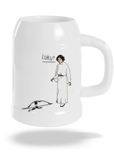 Luke a Leia polliter White