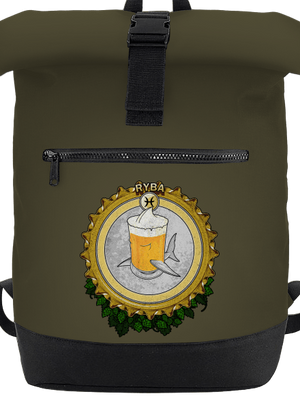 Pivný horoskop: Ryba batoh Military Green