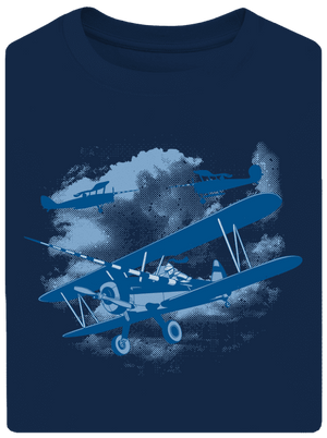 Rytieri nebies unisex tričko oversized Midnight Blue