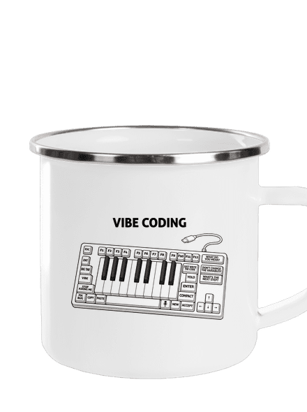 Vibe coding plecháčik White