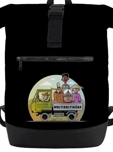 Multikultikára batoh Black