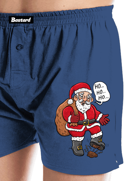 Ho ho ho  pánske trenky Blue