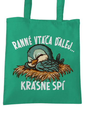Ranné vtáča spí taška Mint