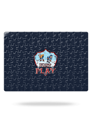 Fart Play puzzle White
