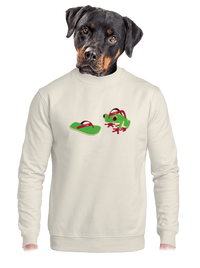 unisex mikina bez kapucne