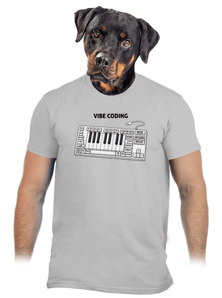 Vibe coding pánske tričko Pacific Grey