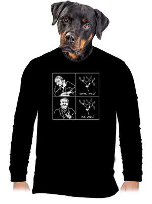 Cimrman: Copak jmelí pánske dlhý rukáv Black