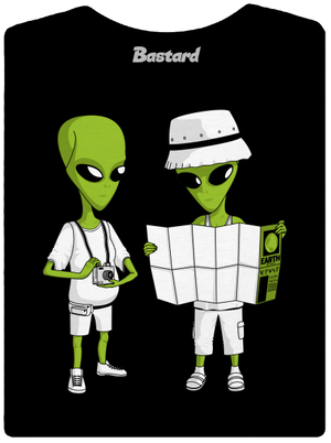 Mimozemšťania dámske tričko Black