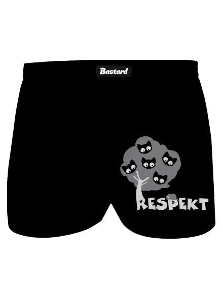 Rešpekt pánske trenky Black