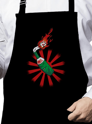 Kamikaze zástera Black