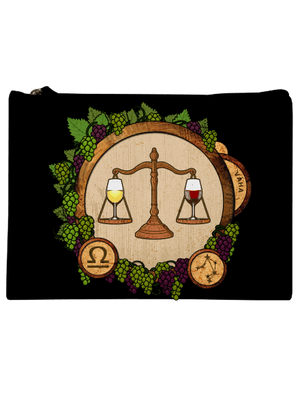 Vínny horoskop: Váha taštička Black