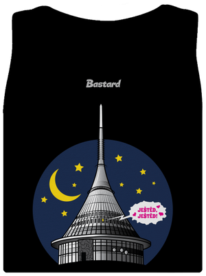 Ještěd dámske tielko klasické Black