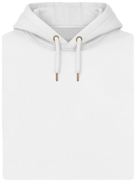 Bez potlače unisex mikina premium Snowwhite