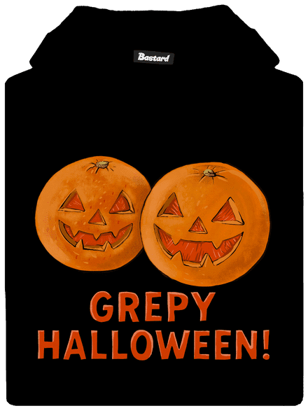 Grepy Halloween detská mikina klokanka Black