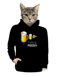 dámska mikina klokanka