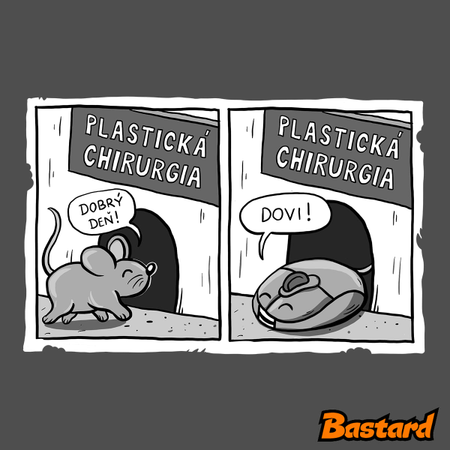 Myš na plastike
