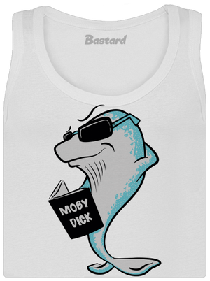 Moby Dick dámske tielko klasické White