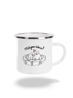 Milujem túlenie plecháčik White