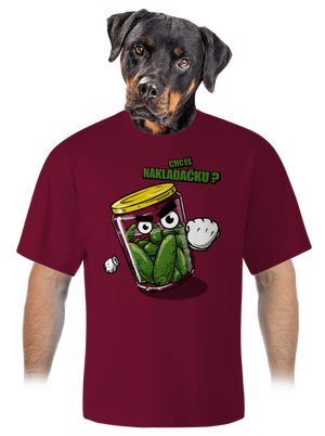 unisex tričko oversized