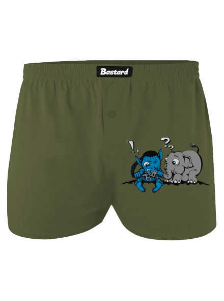 Error 501 pánske trenky Khaki