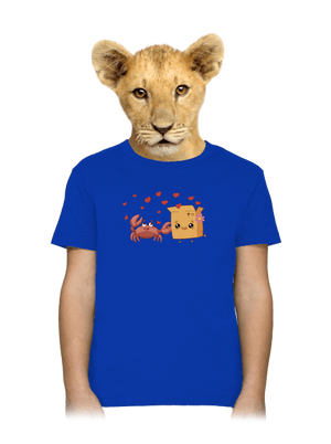 Krab a krabica detské tričko Royal Blue