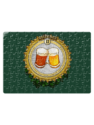 Pivný horoskop: Blíženec puzzle White