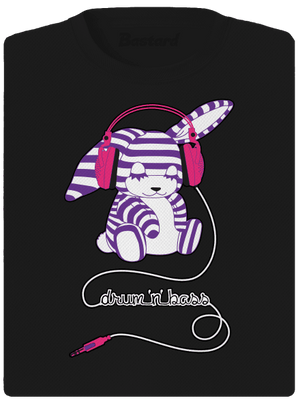 DNB dámske športové tričko Black