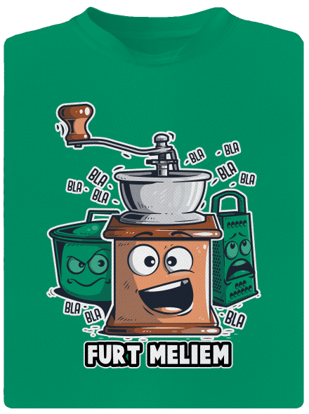 Mlynček detské športové tričko Kelly Green Mal