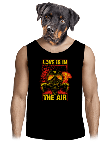 Love is in the Air pánske tielko Black