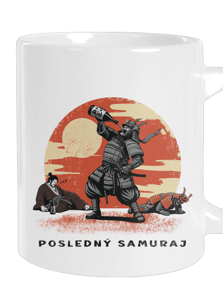 Posledný samuraj veľký hrnček White