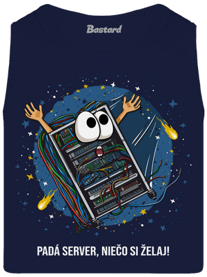 Padá server pánske tielko French Navy