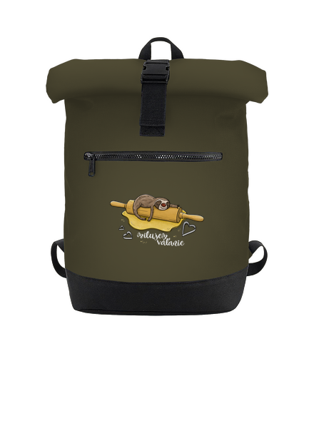 Milujem váľanie batoh Military Green