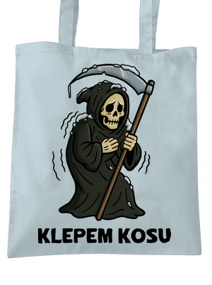 Klepem kosu taška Pastel Blue