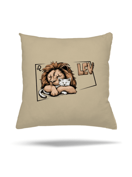 Mačací horoskop: Lev vankúš Beige