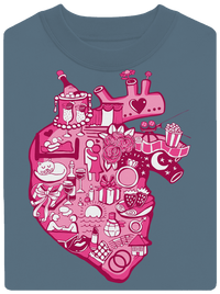 unisex mikina bez kapucne