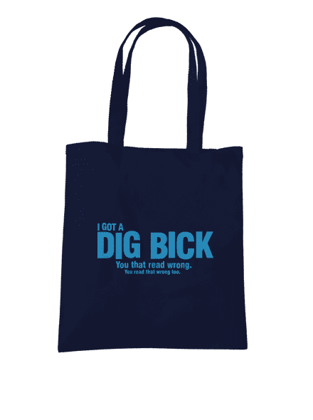 Dig bick taška French Navy