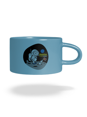 Máme problém hrnček makronka Blue Macaron