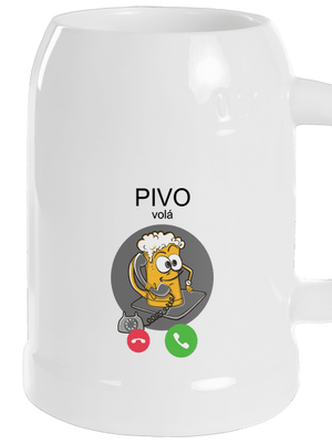 Pívo volá polliter White