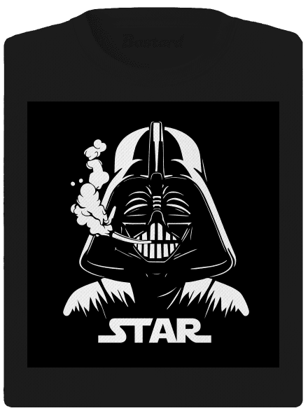 Darth Star dámske športové tričko Black