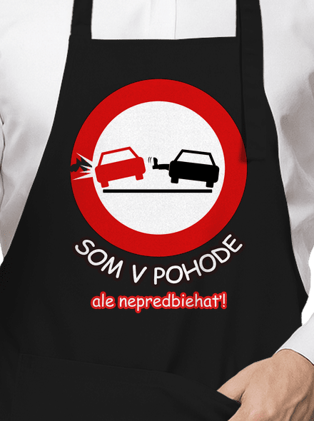 Nepredbiehať zástera Black