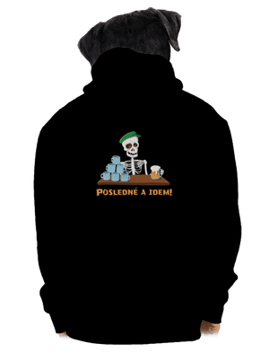 pánska mikina na zips