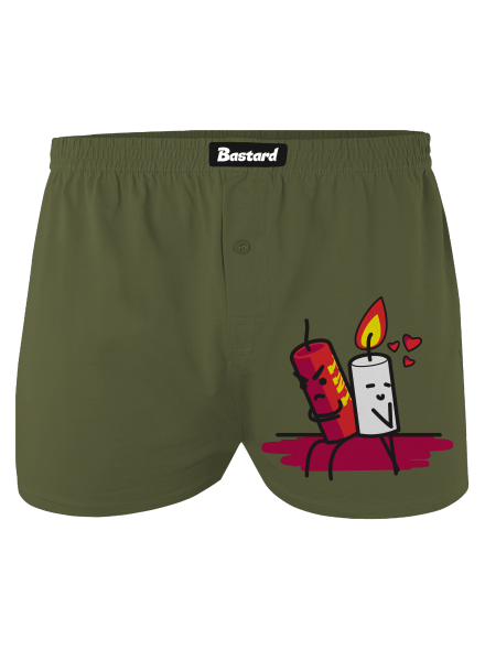TNT pánske trenky Khaki