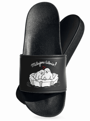 Milujem túlenie šľapky Black